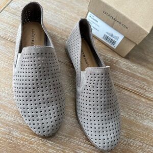 Lucky Brand suede loafers